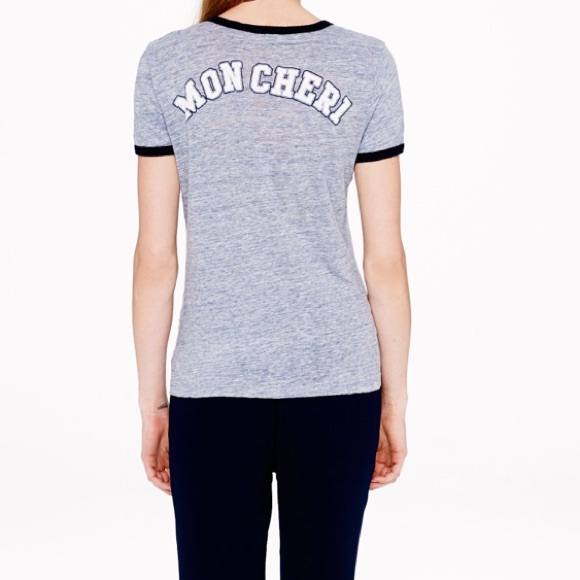 J crew ‘oui mon cheri’ tee - Picture 2 of 6